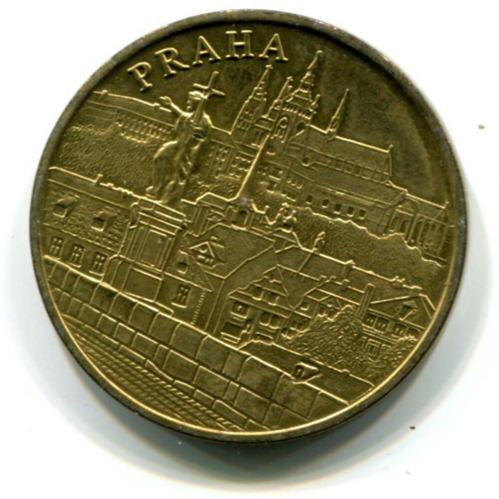 Prague Czech Republic Commemorative Medal (b860-34)